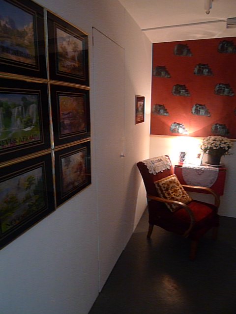 never afraid installation view